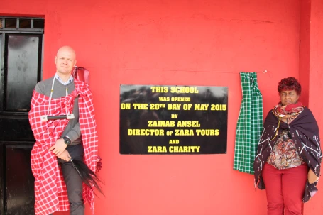 OFFICIAL OPENING OF THE NGORONGORO PRE-SCHOOL IN NGORONGORO CONSERVATION AREA – TANZANIA